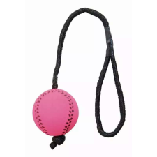Trixie Játék Gumi Neon Labda Kötéllel 6cm/30cm játék kutyáknak