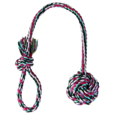 Trixie Játék Labda Kötélből 7cm/50cm játék kutyáknak