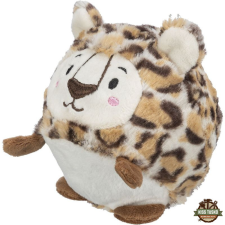 Trixie Játék leopárd labda plüss/gumi 13cm játék kutyáknak