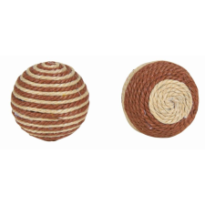 Trixie Játék Macskának Labda 4cm Barna/Bézs játék macskáknak