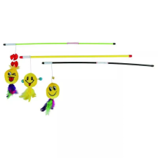 Trixie Játék Macskának Pálca Plüss Smiley 50cm játék macskáknak