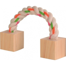 Trixie JÁTÉK RÁGCSÁLÓNAK RÁGÓKÖTÉL 2 FÁVAL 20CM játék kutyáknak