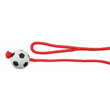 Trixie Játék Tömör Gumi Labda Kötéllel 6cm/1m játék kutyáknak