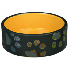 Trixie Jimmy Ceramic Bowl - kerámia tál (mintás, többféle színben) kutyák részére (1,5l/Ø20cm) kutyafelszerelés