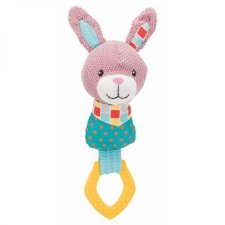 Trixie Junior Szövet Nyúl Karikával 23 cm játék kutyáknak