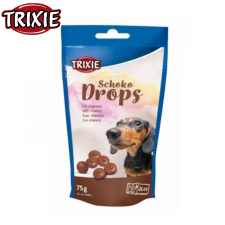 Trixie Jutalomfalat Csokoládé Drops 75g jutalomfalat kutyáknak