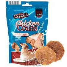 Trixie Jutalomfalat Premio Csirke Érmék Light 100gr (TX-31531) jutalomfalat kutyáknak