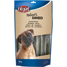 Trixie Jutalomfalat Szárított Lazacbőr, 150g jutalomfalat kutyáknak
