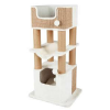 Trixie Lucano Scratching Post XXL - macskabútor (fehér/tópszín) 58x48/110cm