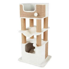 Trixie Lucano Scratching Post XXL - macskabútor (fehér/tópszín) 58x48/110cm macskafelszerelés