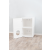 Trixie Macska WC-hez Macskaház XL, 2 részes MDF, 53 × 90 × 58 cm, Fehér