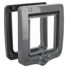  Trixie Macskaajtó 4 utas 20x22cm szürke macskaajtó