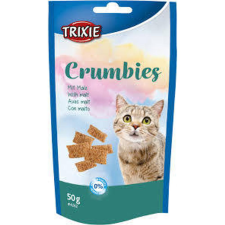 Trixie Malt Crumbies - jutalomfalat (szőroldós) macskák részére (50g) jutalomfalat macskáknak