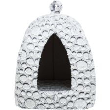 Trixie Mila Iglu Alakú Pihenőhely, 32 × 42 × 32 cm, Fehér-Szürke, 38980 szállítóbox, fekhely kutyáknak