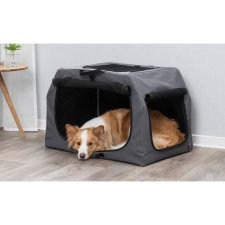 Trixie Mobile Kennel Easy, M–L: 95 × 63 × 69 cm, Szürke szállítóbox, fekhely kutyáknak