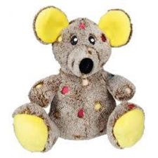 Trixie Mouse Plush Toy - plüss játék (pöttyös egér) kutyák részére (17cm) játék kutyáknak