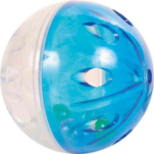 Trixie műanyag zörgő labdácskák cicáknak (1 szett ~ 4 db labda | 4.5 cm) játék macskáknak