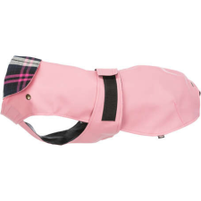 Trixie Paris vízálló rózsaszín kutyakabát kivehető flanel béléssel, kockás mintával (S | Haskörmé... kutyaruha