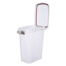 Trixie Plastic Barrel - műanyag táptartó (átlátszó/fehér) 15liter (22×41x33cm) kutyatál