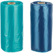 Trixie Poop Bags with Handles - füles - kutyapiszokzacskó (8db/15zacskó) kutyafelszerelés