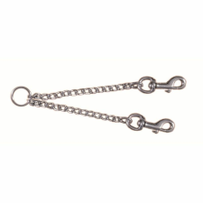 Trixie Póráz Láncos Kettös Vezető 42cm/2mm nyakörv, póráz, hám kutyáknak