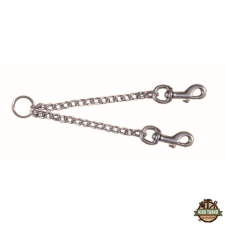 Trixie Póráz Láncos Kettős Vezetővel/4mm nyakörv, póráz, hám kutyáknak