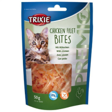 Trixie | Premio Chicken Filet Bits | Jutalomfalat | Csirke - 50 g jutalomfalat macskáknak