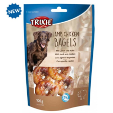 Trixie PREMIO Lamb Chicken Bagels - jutalomfalat (bárány,csirke) 100g jutalomfalat kutyáknak