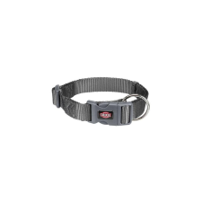 Trixie Premium Collar - nyakörv (grafitszürke) S (25-40cm/15mm) nyakörv, póráz, hám kutyáknak