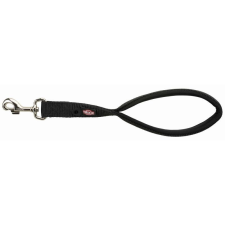  Trixie Premium rövid póráz M–XL 37 cm/25mm fekete nyakörv, póráz, hám kutyáknak