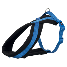 Trixie Premium Touring Hám M-L 50-80 cm/25 mm Kék 20402 nyakörv, póráz, hám kutyáknak
