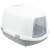 Trixie Primo XXL Litter Tray - fedeles macska wc (szürke/fehér) macskák részére (56x47x71cm)
