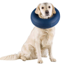 Trixie Protective Collar, inflatable - felfújható, védőgallér M (kék) kutyák részére (40-45cm/11.5cm) kutyafelszerelés