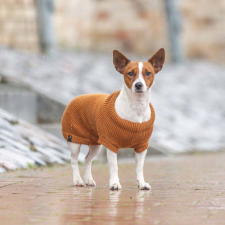 Trixie Pullover CityStyle Berlin - pulóver (rozsdabarna) kutyák részére (S) 33cm kutyaruha