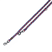 Trixie Reflect Cavo - fényvisszaverő póráz - kék/piros (L-XL) Ø18mm/2m nyakörv, póráz, hám kutyáknak