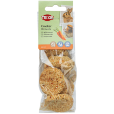  Trixie Sárgarépás Cracker | Rágcsálnivaló nyulaknak és kisrágcsálóknak – 4 cm (150g) rágcsáló eledel