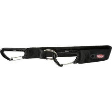 Trixie Seatbelt loop, universal - Biztonsági övcsatba csatlakotatható (fekete) rövid póráz (30cm/38mm) nyakörv, póráz, hám kutyáknak