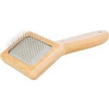 Trixie Soft Brush - szögletes kefe (bambusz) 7x16cm kutyafésű