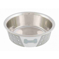 Trixie Stainless Bowl - Rozsdamentes tál, szilikon bevonattal (Ø14cm/0,4l) kutyafelszerelés