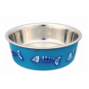 Trixie Stainless Steel Bowl - fém tál (több féle színben) macskák részére (0,25l /Ø12cm)