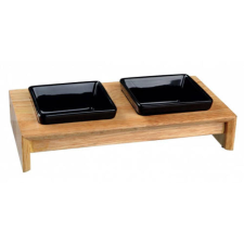 Trixie Tál szett kerámia/fa 2x0,4L kutyatál