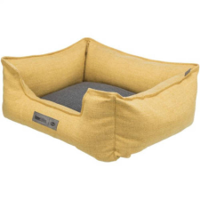 Trixie Talis Bed - szögletes, peremes fekhely (sárga/sötét szürke) kutyák részére (80x60cm) szállítóbox, fekhely kutyáknak