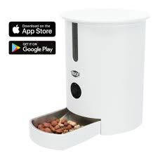 Trixie TX9 Smart Automatic Food Dispenser - automata etető (fehér) 2.8l/22x28x22cm kutyafelszerelés