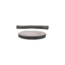 Trixie Vital Sofa Bendson - ovális fekhely (sötét és világosszürke) kutyák részére (100x80cm) szállítóbox, fekhely kutyáknak