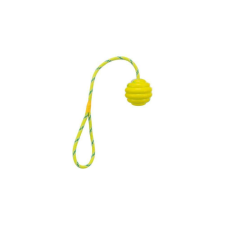 Trixie Wavy Ball on a Rope - natúr gumi játék (húzó) kutyák részére (Ø6x30cm) játék kutyáknak
