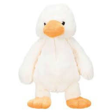 Trixie White Duck Pluss Toy - plüss játék (fehér kacsa) kutyák részére (38cm) játék kutyáknak