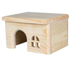 Trixie Wooden House - Fából készült odú hörcsögök részére (15x12x15cm) kisállatfelszerelés