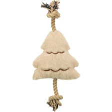 Trixie | Xmas reindeer with rope-Xmas játék Plüss karácsonyfa kötélen - 38cm játék kutyáknak