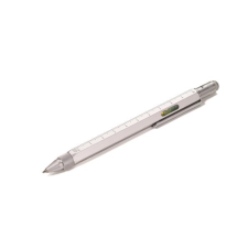 Troika Multifunkciós nyomógombos golyóstoll érintővel / Fekete (PIP20/SI) toll