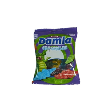 Trolli Damla Crocodiles Vegyes Gyümölcs Ízű Gumicukor 80g csokoládé és édesség